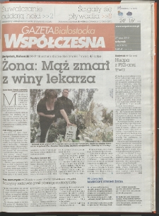 Gazeta Wsp&oacute;łczesna 2010, nr 144