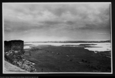 Wigry, krajobraz - fragment muru