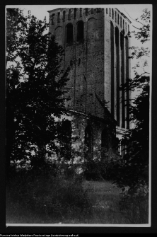 Gołdap, wieża dawnego kościoła ewangelickiego