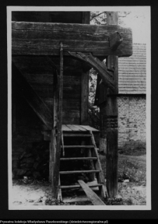 Kalinówka Kościelna, lamus drewniany