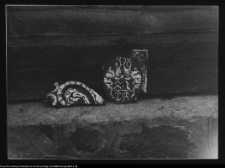 Tykocin, heraldyczny kafel piecowy z zamku