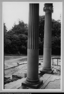 Białystok, kolumny pałacu Lubomirskich