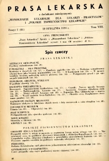 Prasa Lekarska 1939 R.8 nr 2