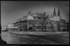 Białystok, narożnik ul. Legionowej i przedłużenie Sienkiewicza