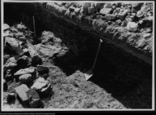 Białystok, fundamenty budynku obok dawnej oranżerii przy Pałacu Branickich